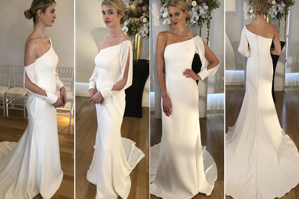Chic and Simple Wedding Gowns for the Minimalist Bride. Desktop Image