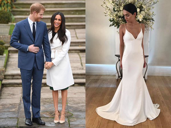Meghan markle wedding sales dress first wedding