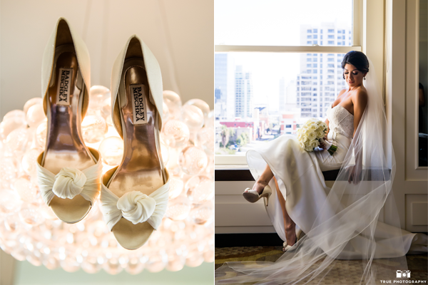 8 Beautiful Brides and Their Wedding Shoes Image