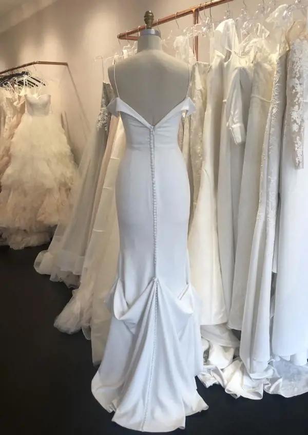 french bustle wedding dress