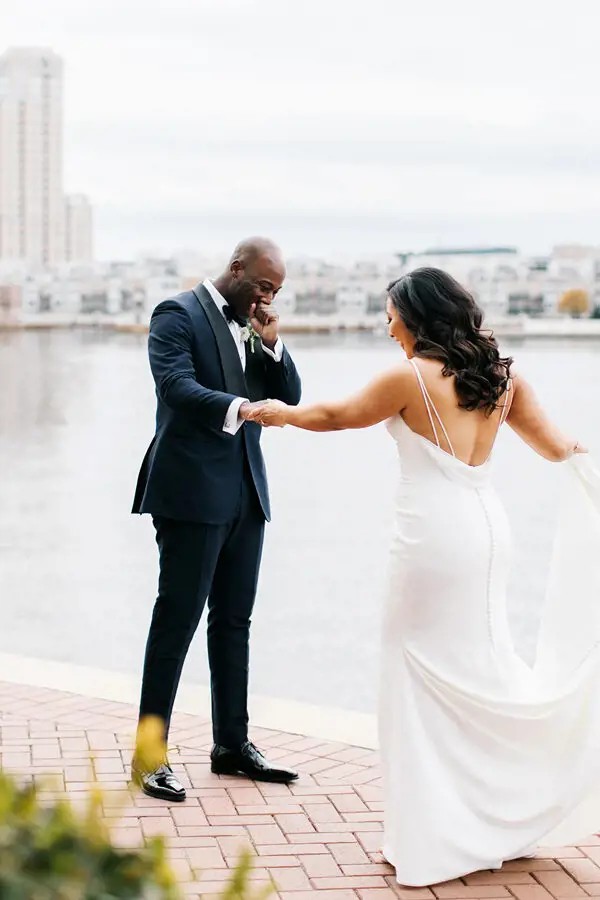 First Look of KF Bride Wearing Tamora