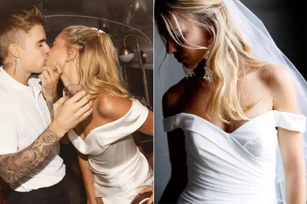 HAILEY BEIBER’S REHEARSAL DINNER DRESS: GET THE LOOK! Image