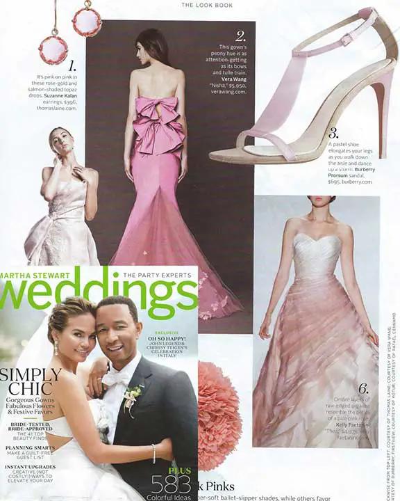 MARTHA STEWART WEDDINGS Magazine cover