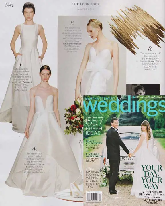 MARTHA STEWART WEDDINGS Magazine cover