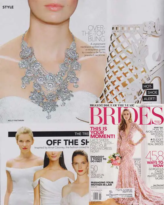 Brides Magazine cover