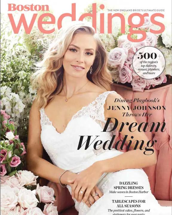 BOSTON WEDDINGS Magazine cover
